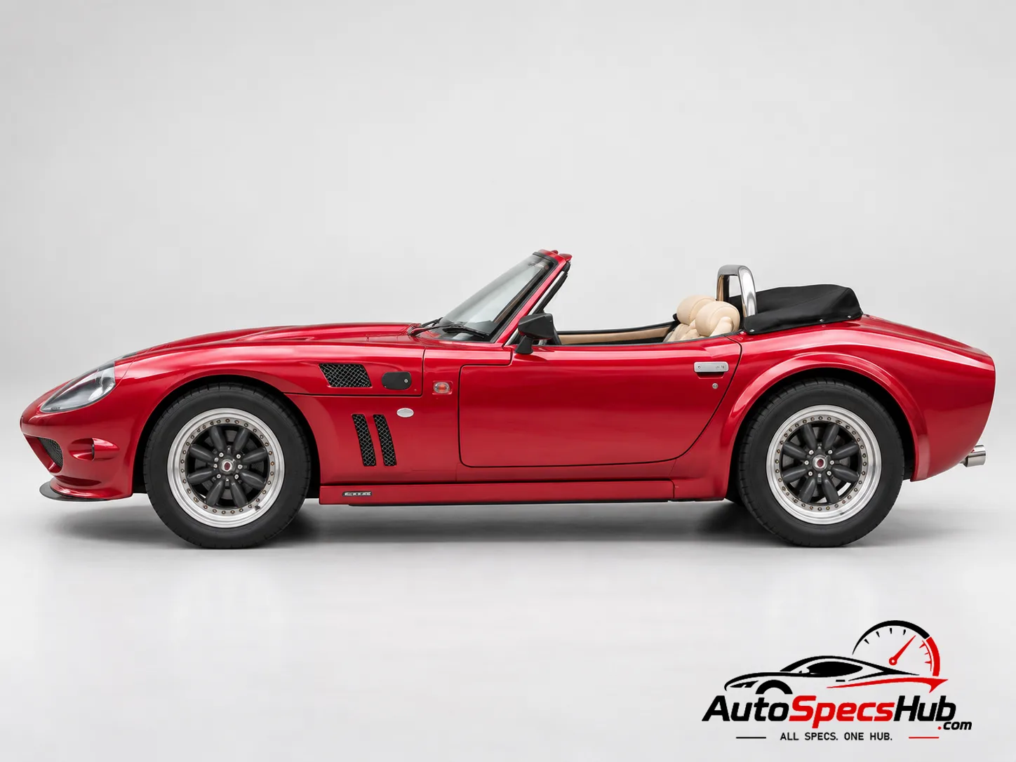 1990 Marcos Mantula 3.9 V8 Spyder side profile