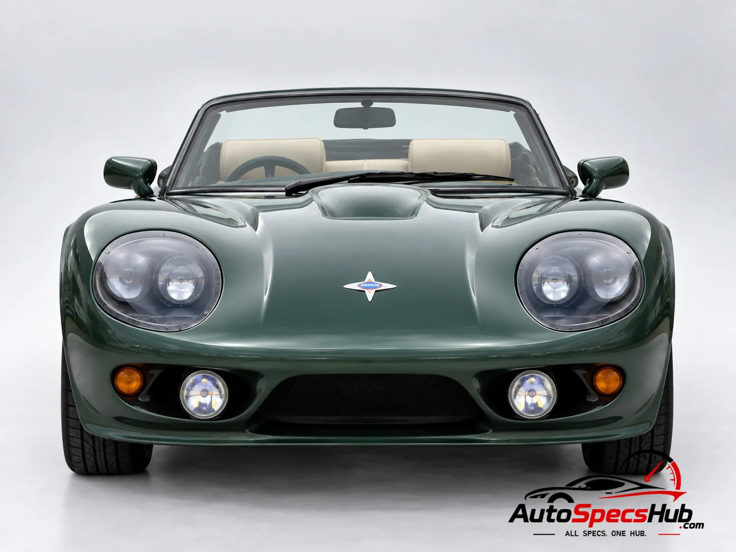 1986 Marcos Mantula 3.5 V8 EFI Spyder front view