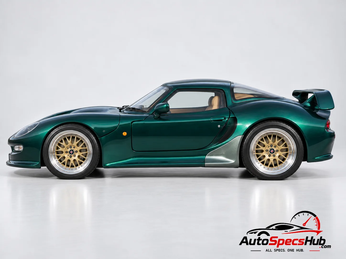 1997 Marcos Mantis Coupé side profile