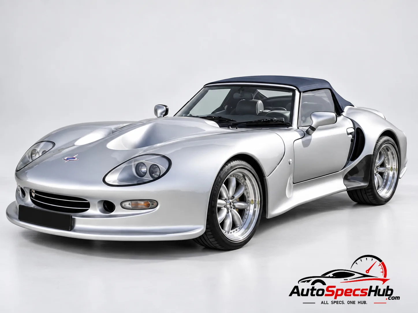 1997 Marcos Mantis Roadster front three-quarter view