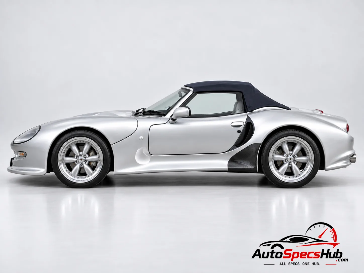 1997 Marcos Mantis Roadster side profile