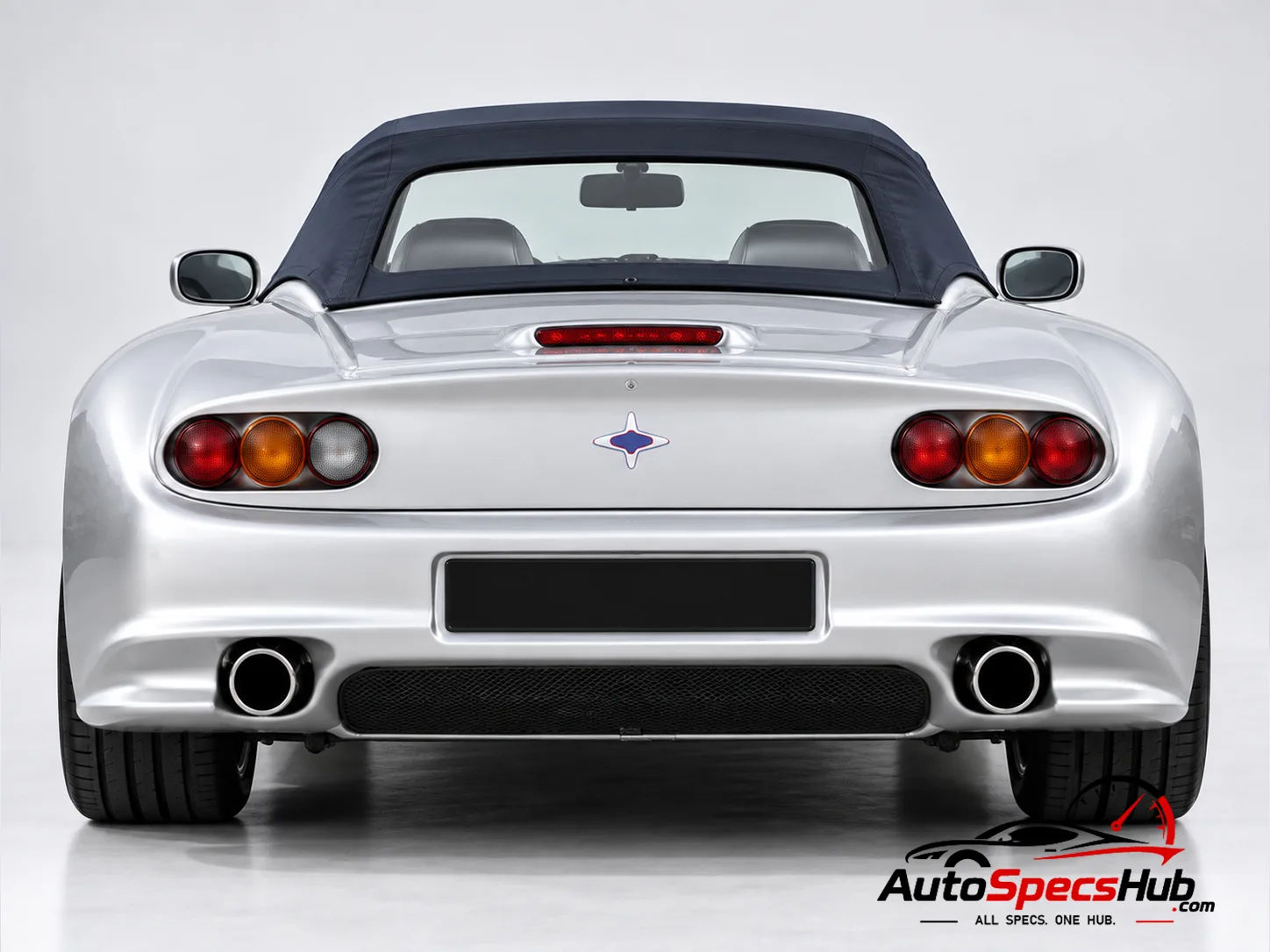 1997 Marcos Mantis Roadster rear view
