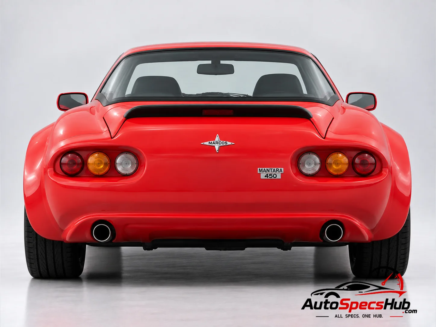 1993 Marcos Mantara GTS Coupé rear view