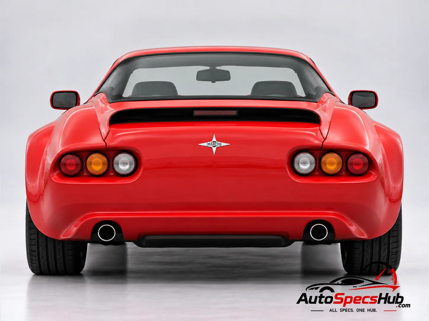 1992 Marcos Mantara 400 Coupé rear view