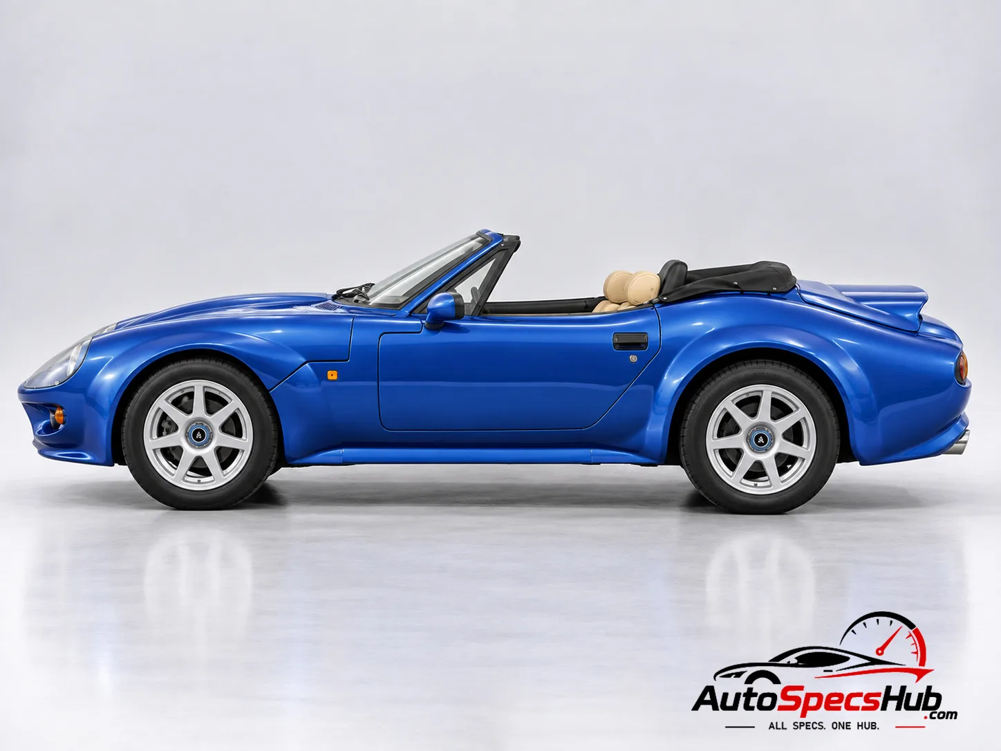 1993 Marcos Mantara GTS Spyder side profile