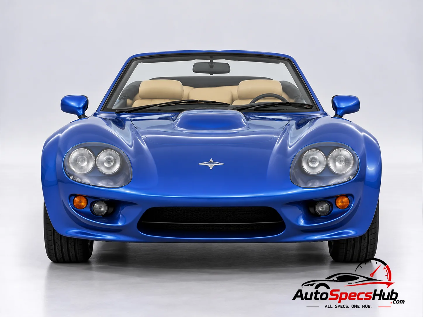 1993 Marcos Mantara GTS Spyder front view