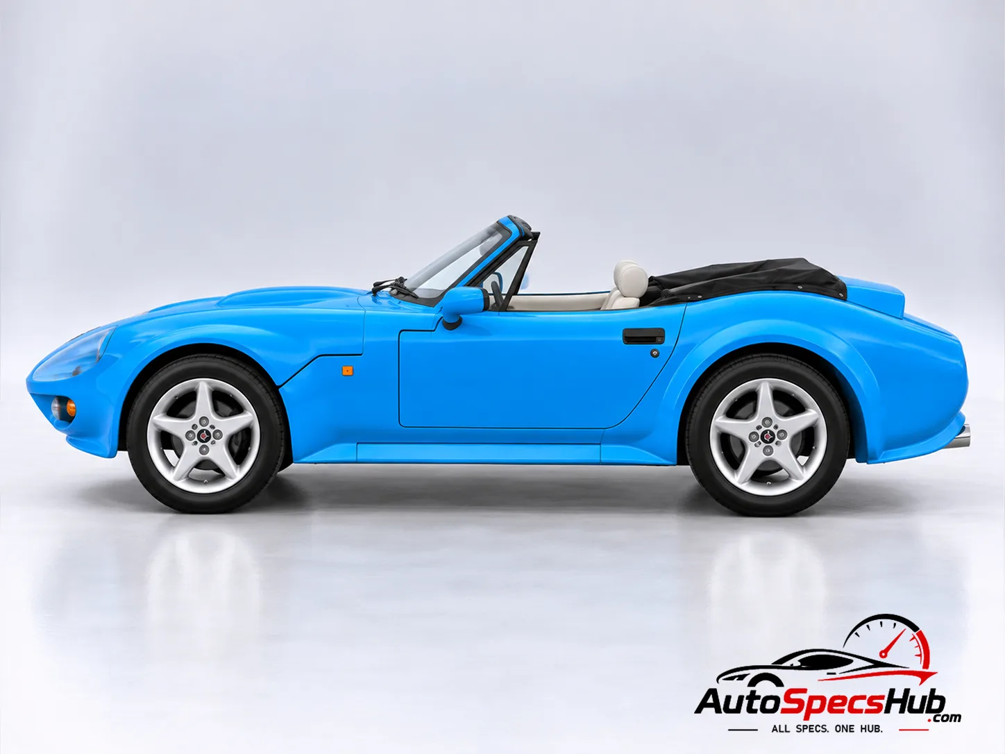 1993 Marcos Mantara 450 Spyder side profile