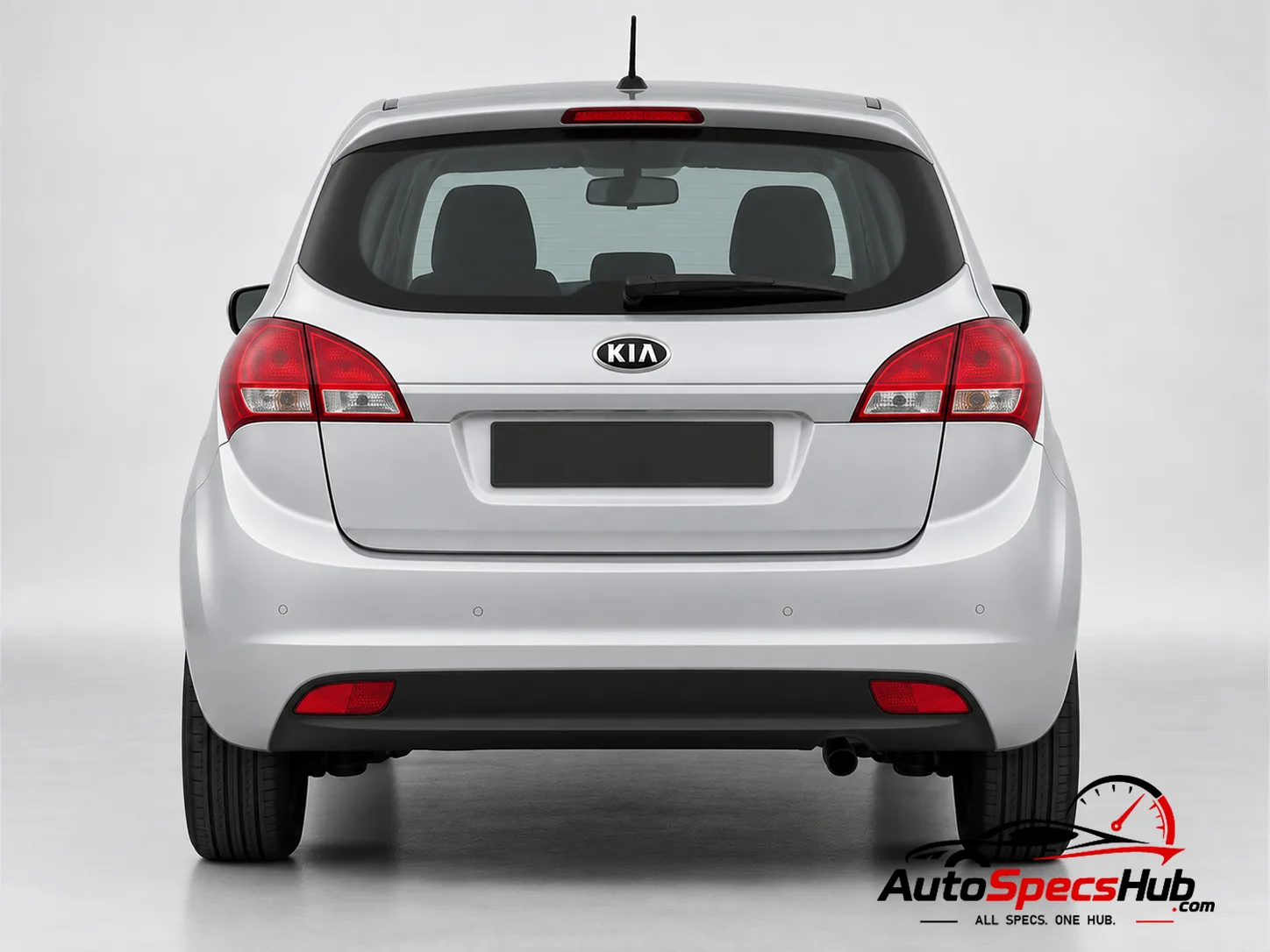 2010 Kia Venga 1.4 CVVT rear view