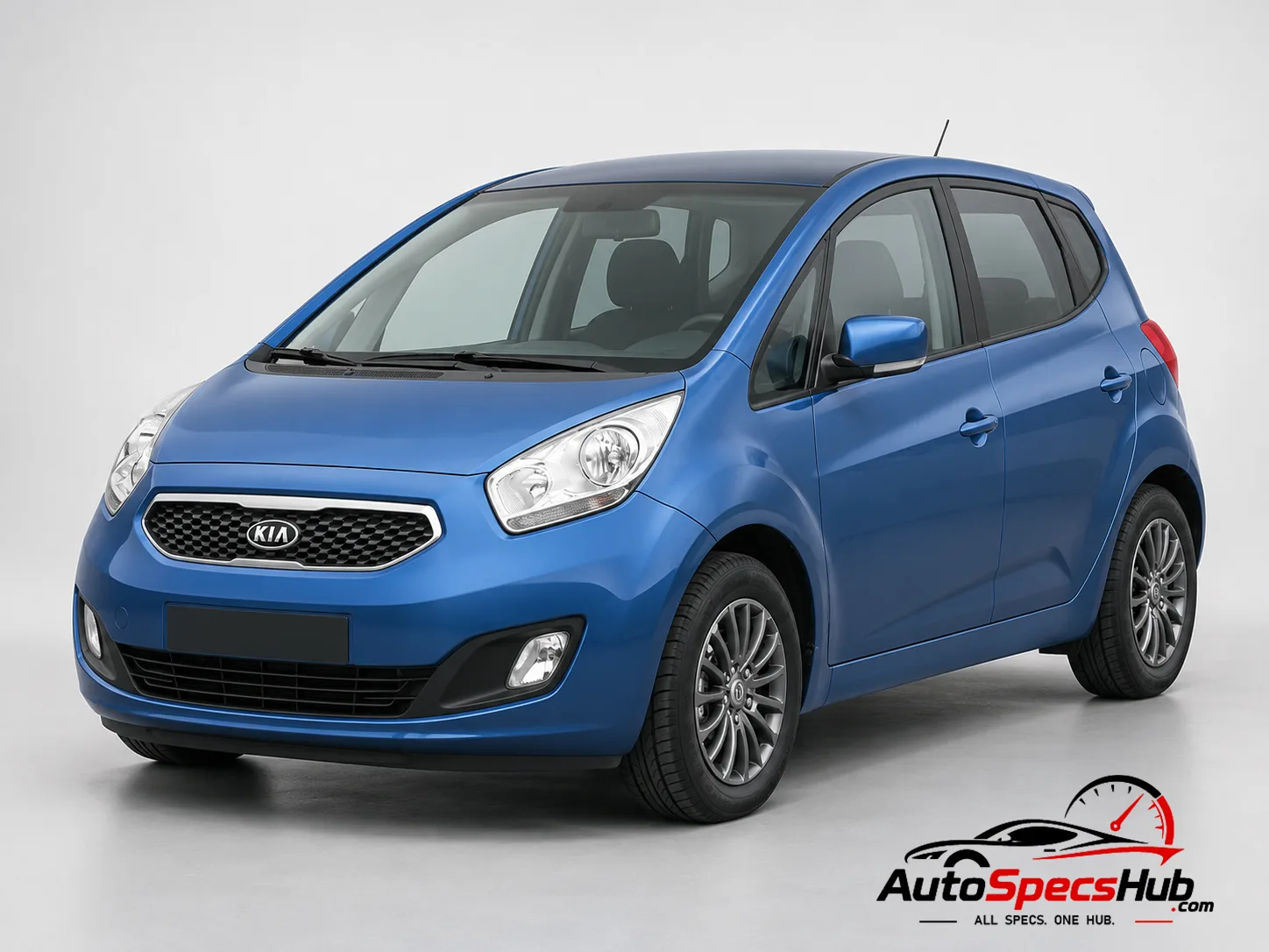 2010 Kia Venga 1.6 CRDi front three-quarter view