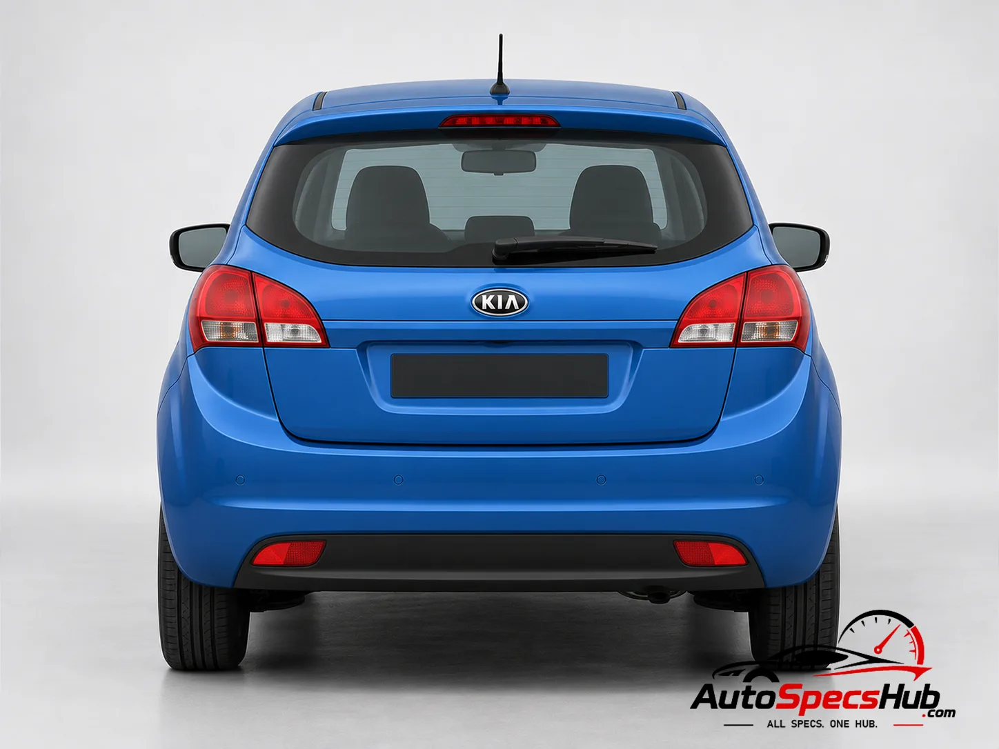 2010 Kia Venga 1.6 CRDi rear view