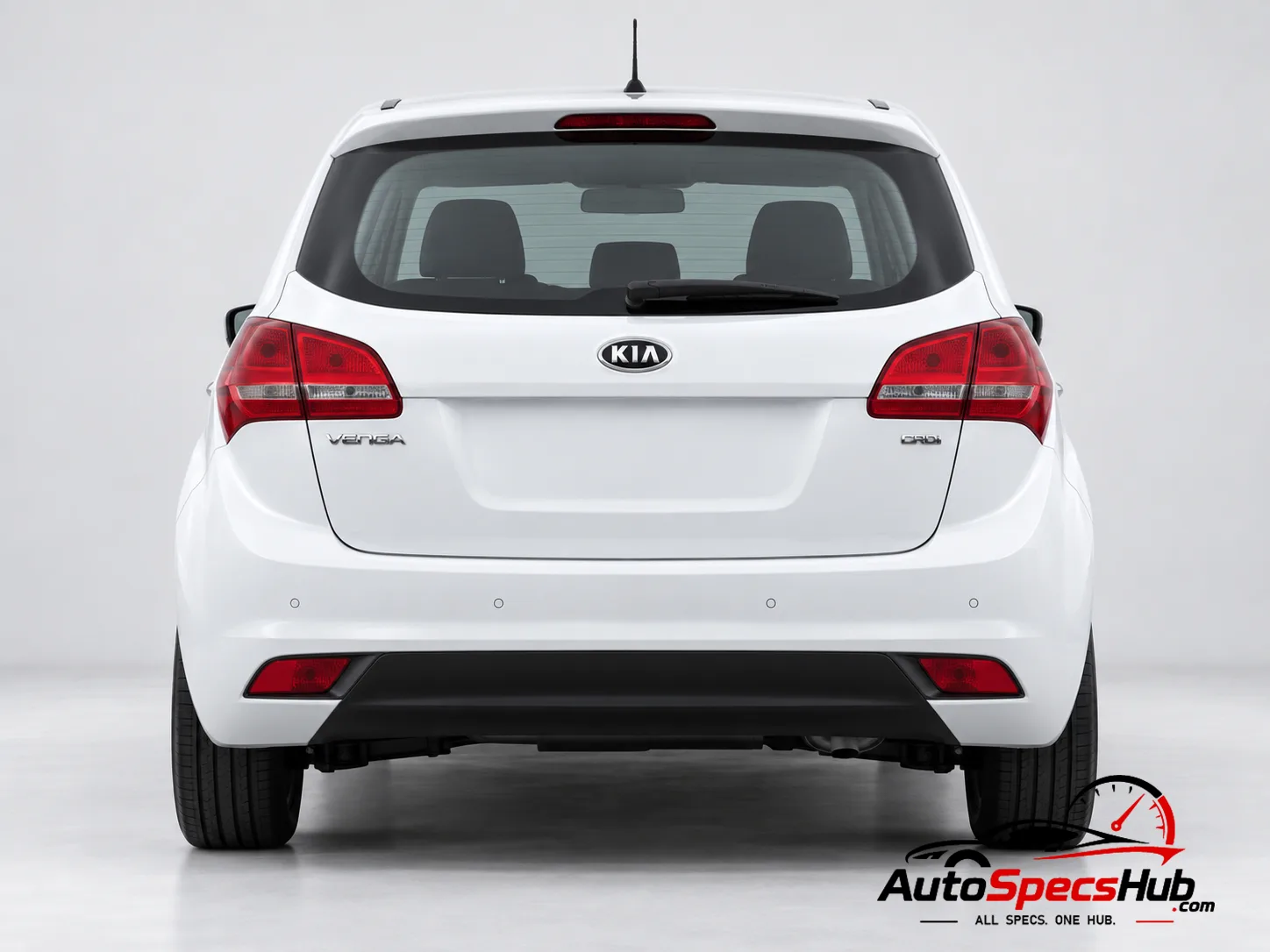 2015 Kia Venga 1.6 CRDi 128 rear view