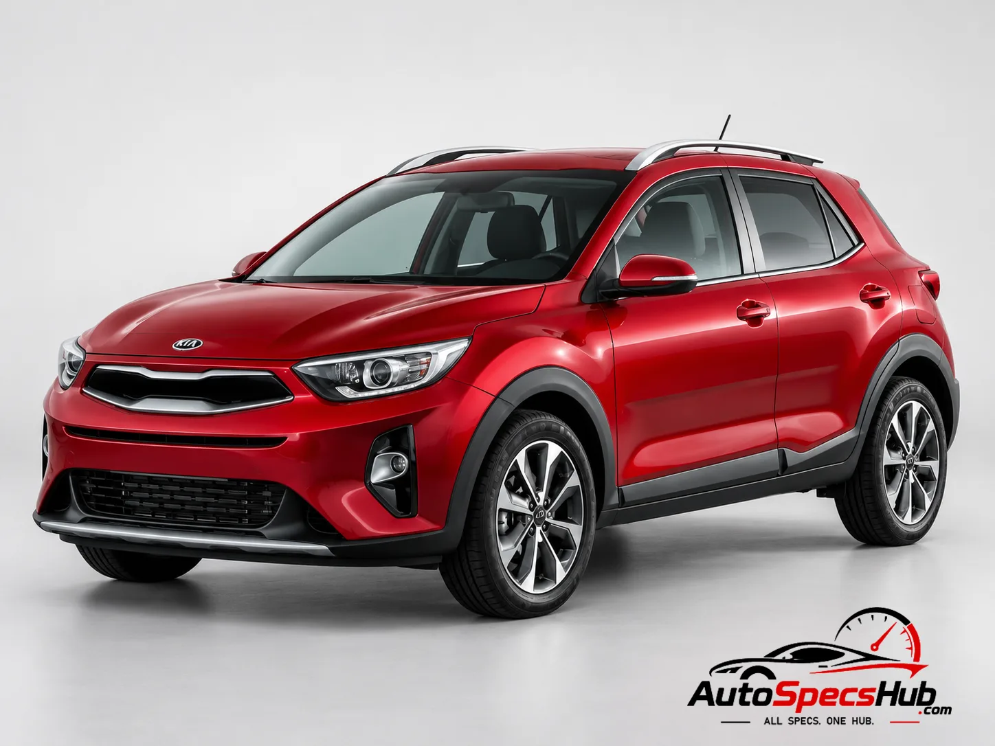 2017 (YB) Kia Stonic 1.0 T-GDI front three-quarter view