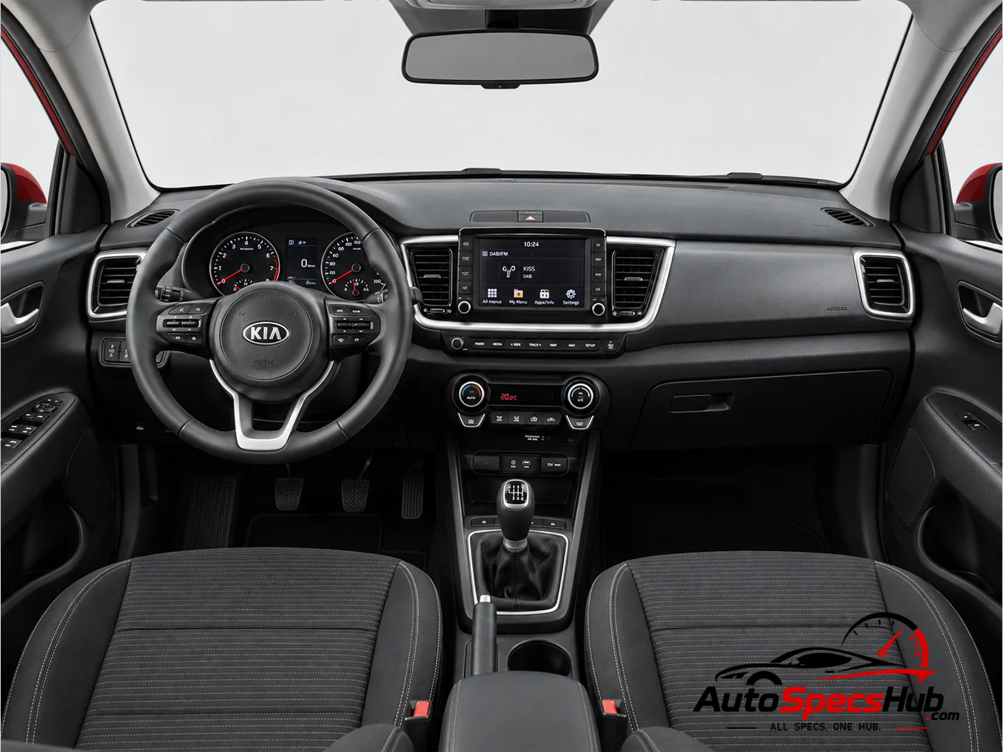 2017 (YB) Kia Stonic 1.0 T-GDI interior dashboard and front cabin