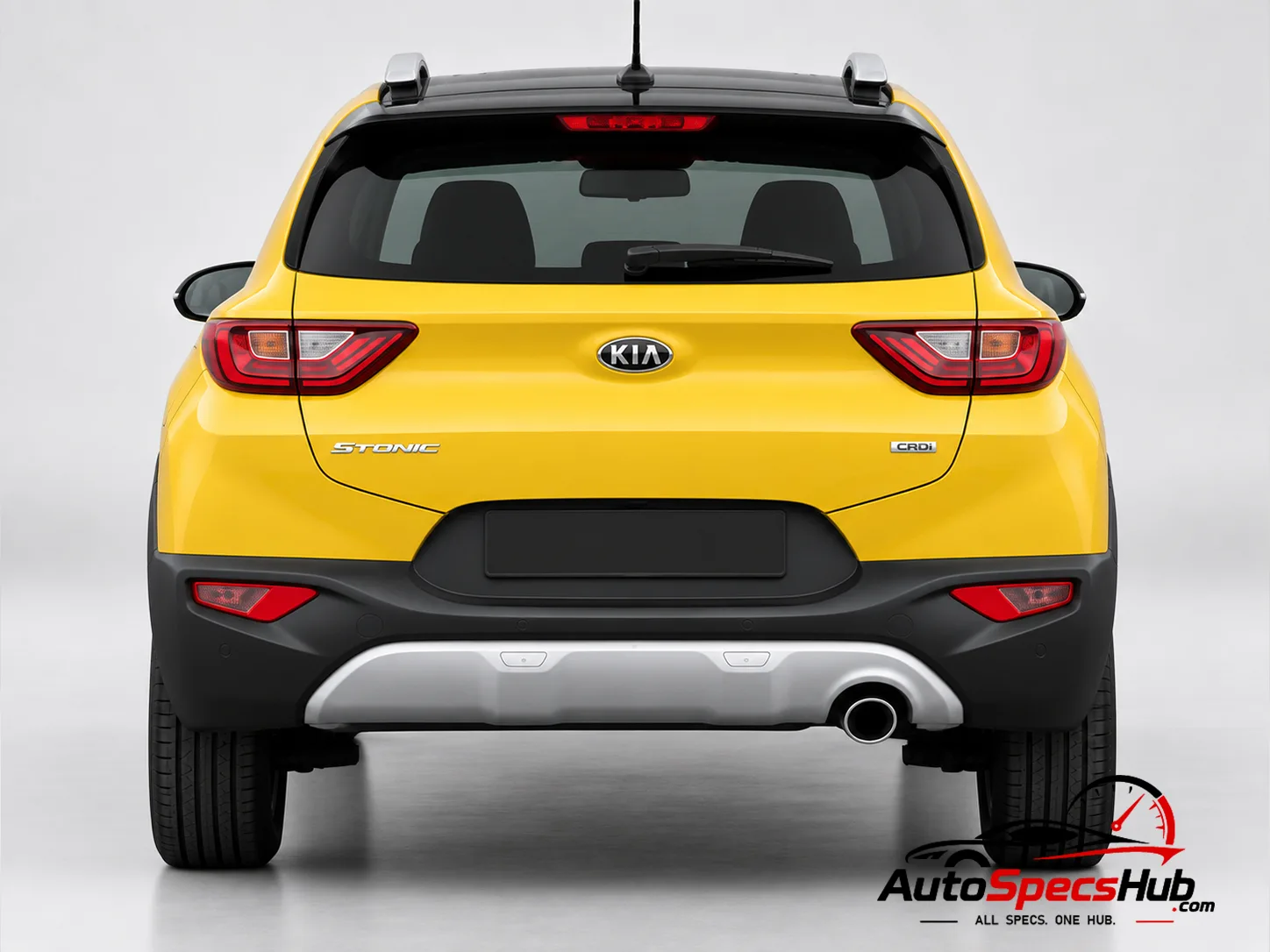 2017 (YB) Kia Stonic 1.6 CRDi rear view