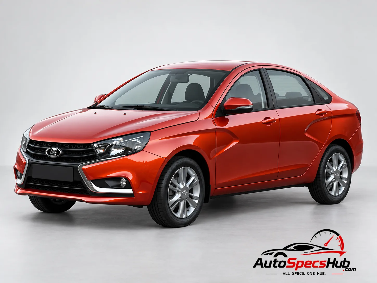 2017 Lada Vesta 1.6 16v front three-quarter view