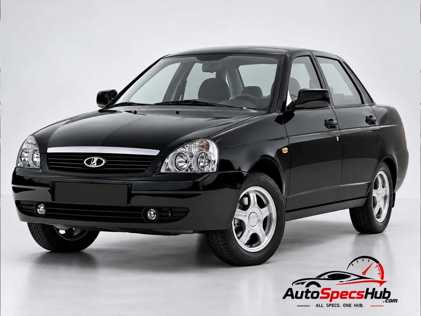 2007 Lada Priora 2170 front three-quarter view