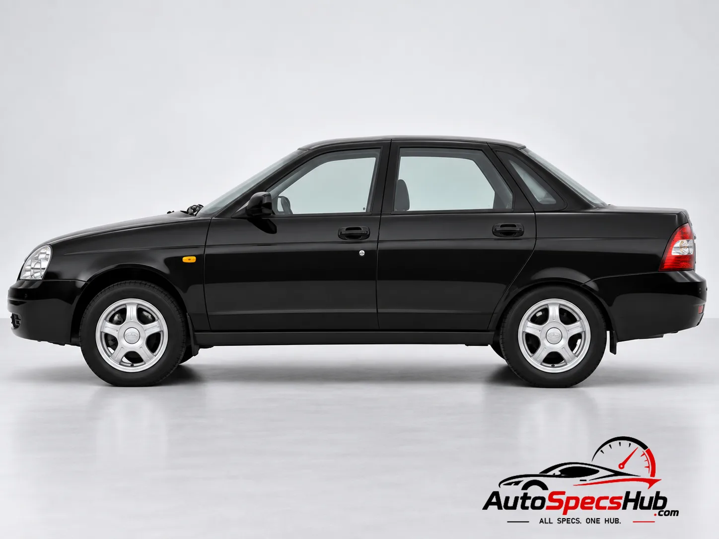 2007 Lada Priora 2170 side profile