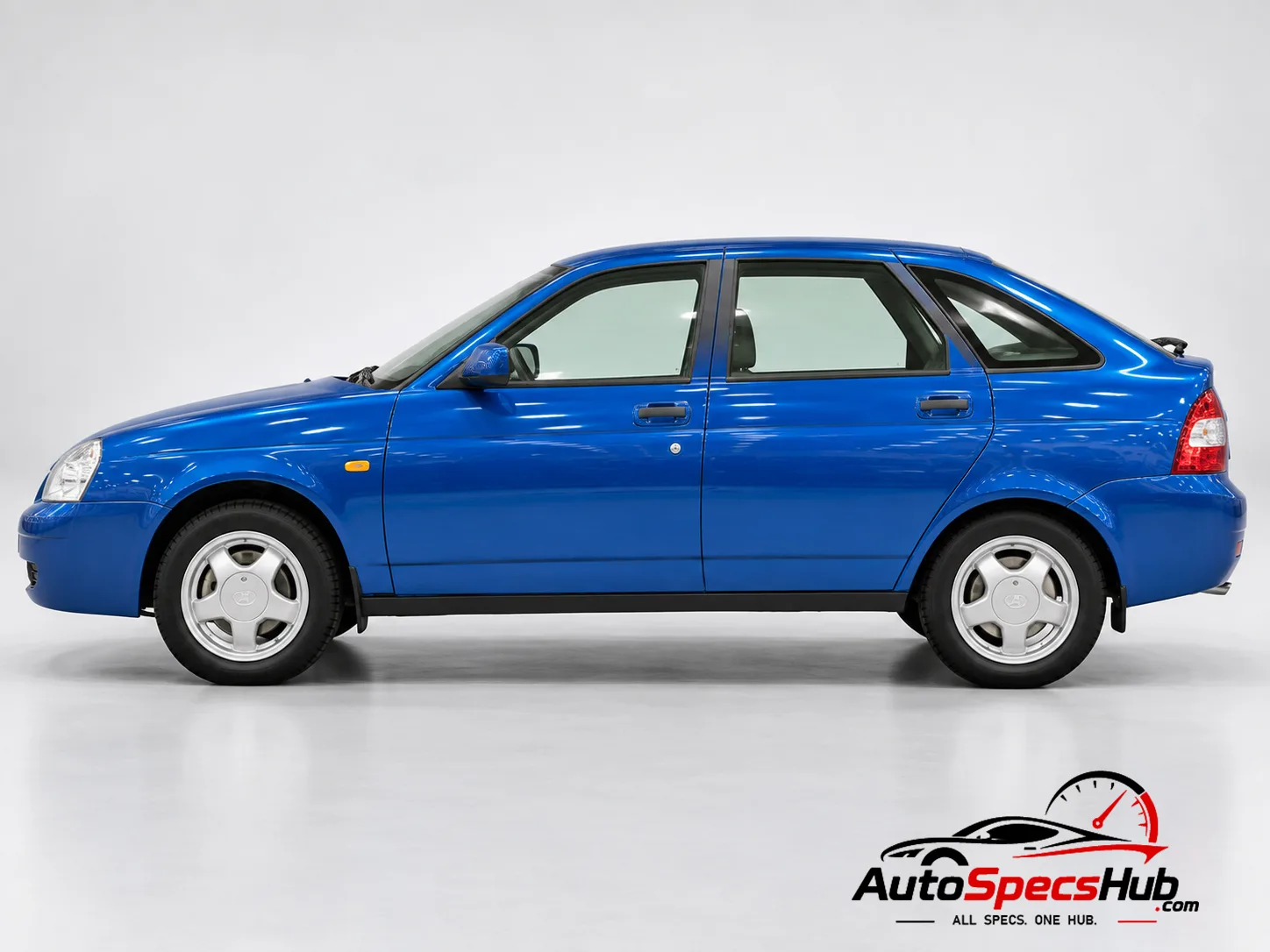 2009 Lada Priora 2172 side profile