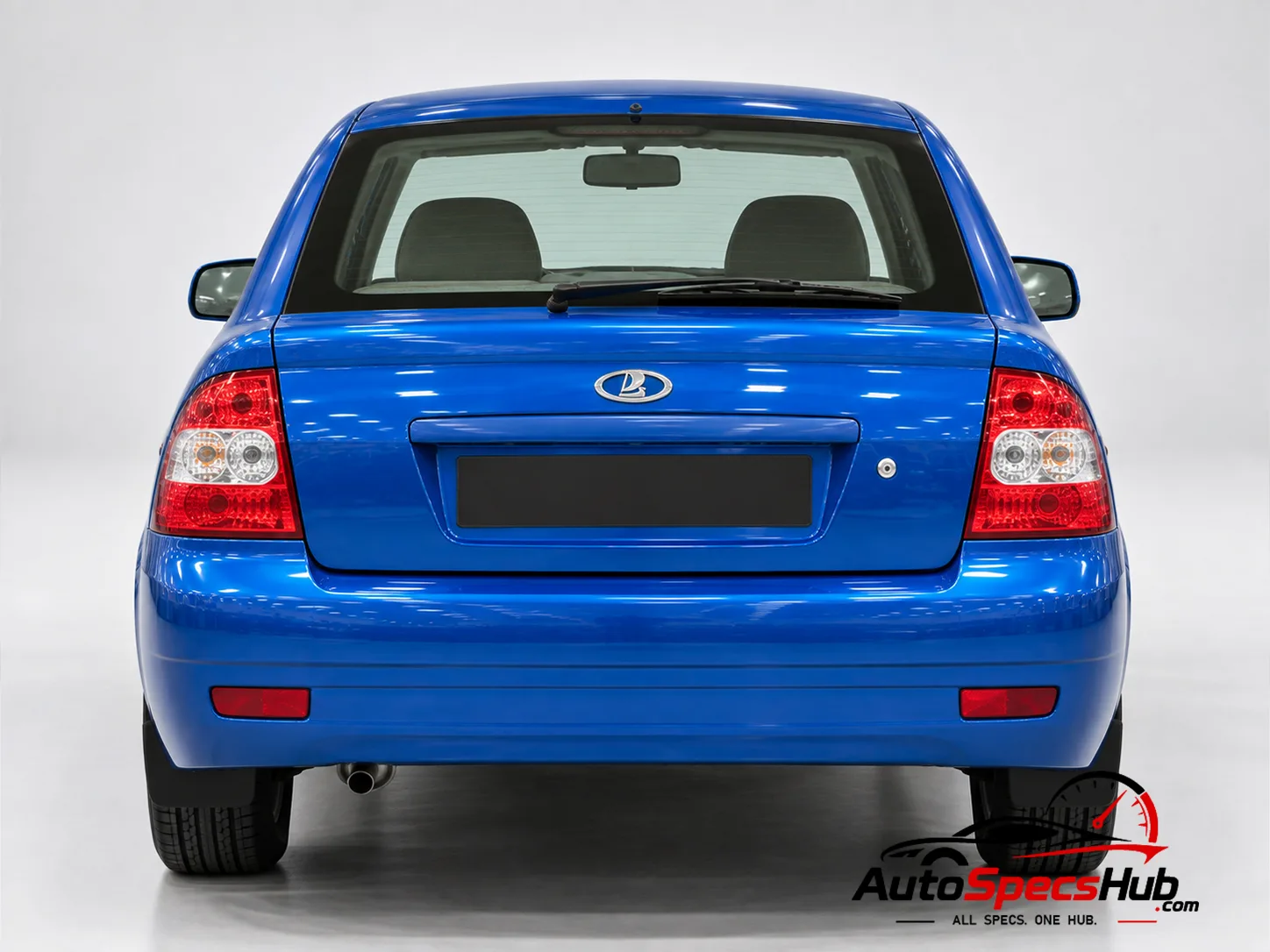 2009 Lada Priora 2172 rear view