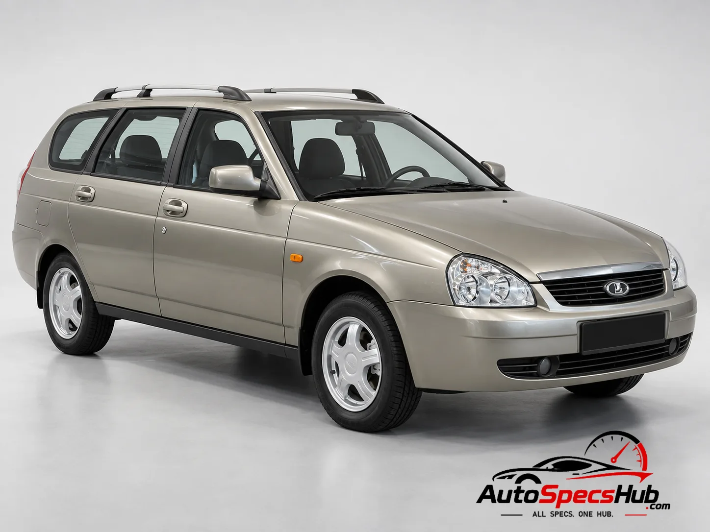 2010 Lada Priora 2171 front three-quarter view