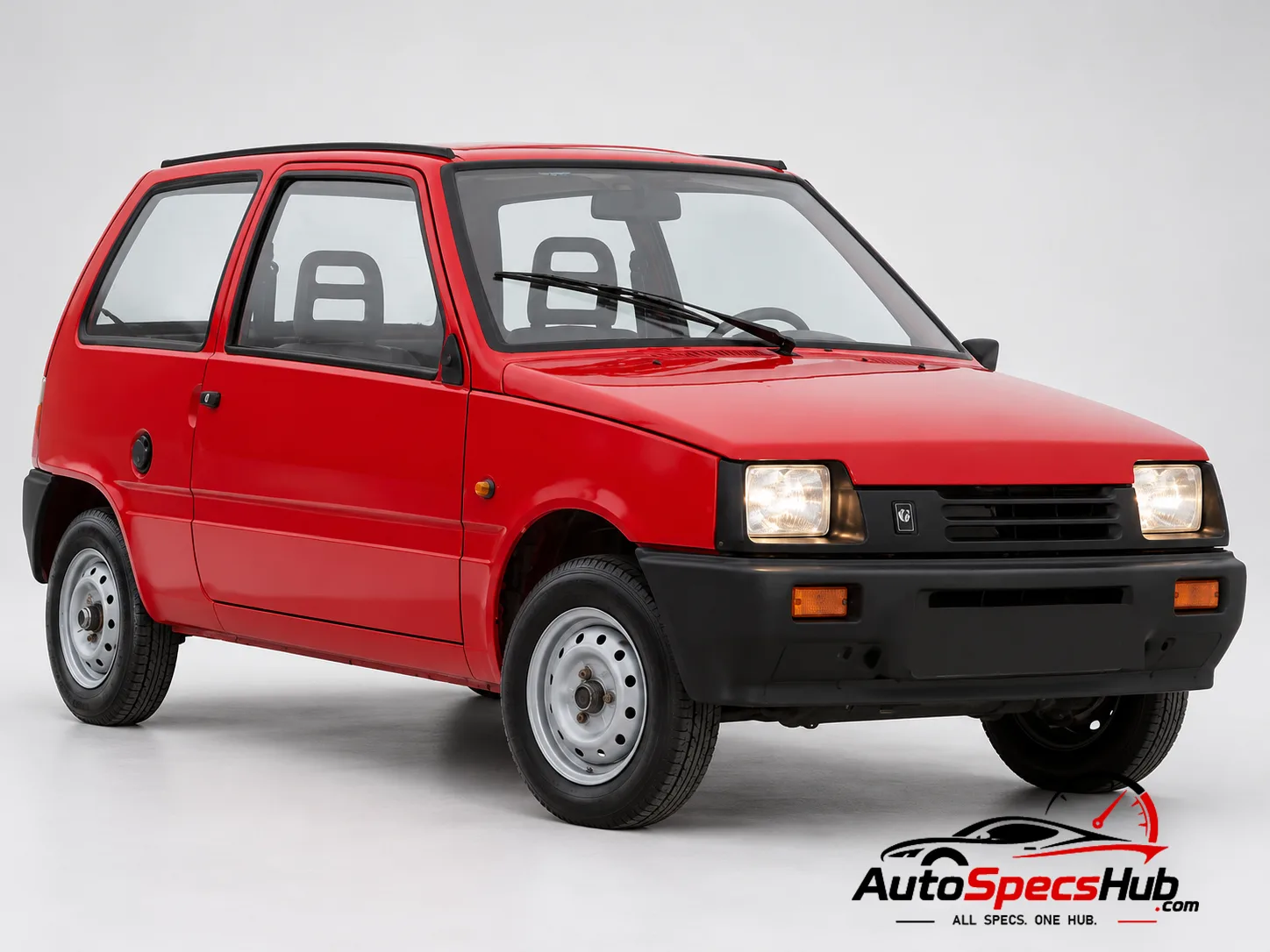 1997 Lada Oka VAZ-11113 front three-quarter view