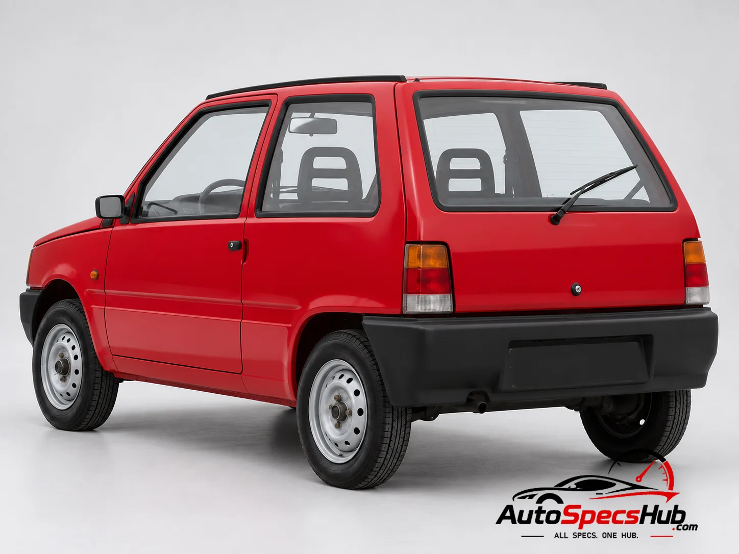 1997 Lada Oka VAZ-11113 rear three-quarter view