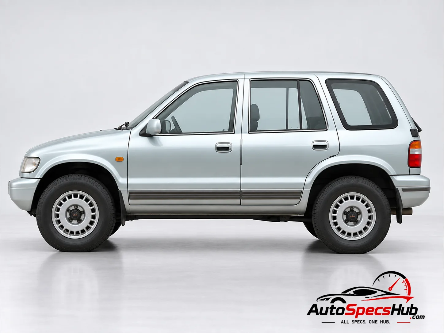 1994 (JA) Kia Sportage DOHC side profile