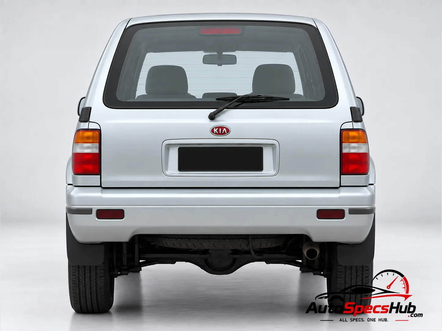 1994 (JA) Kia Sportage DOHC rear view