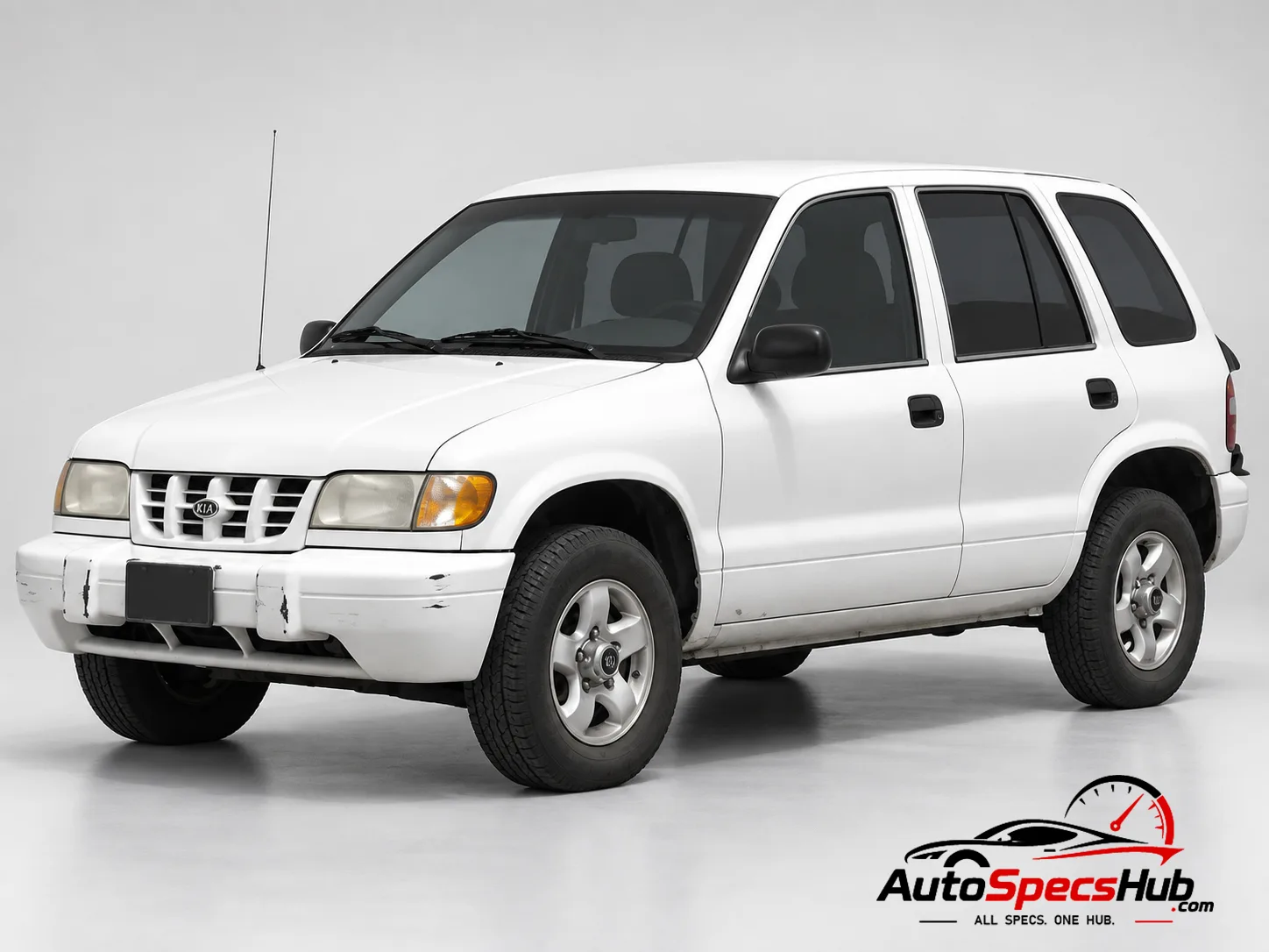 2000 (JA) Kia Sportage Wagon front three-quarter view