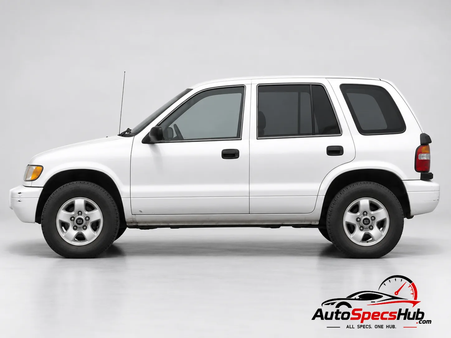 2000 (JA) Kia Sportage Wagon side profile