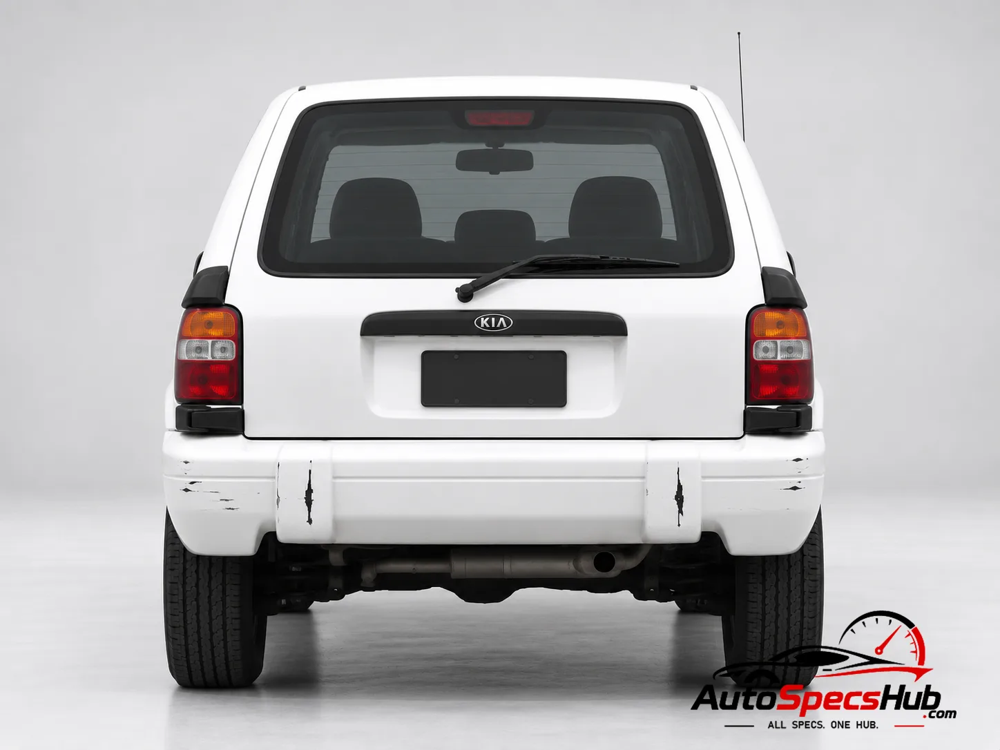 2000 (JA) Kia Sportage Wagon rear view