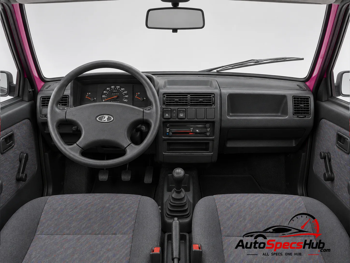 2007 Lada SeAZ Oka VAZ-11116 interior dashboard view