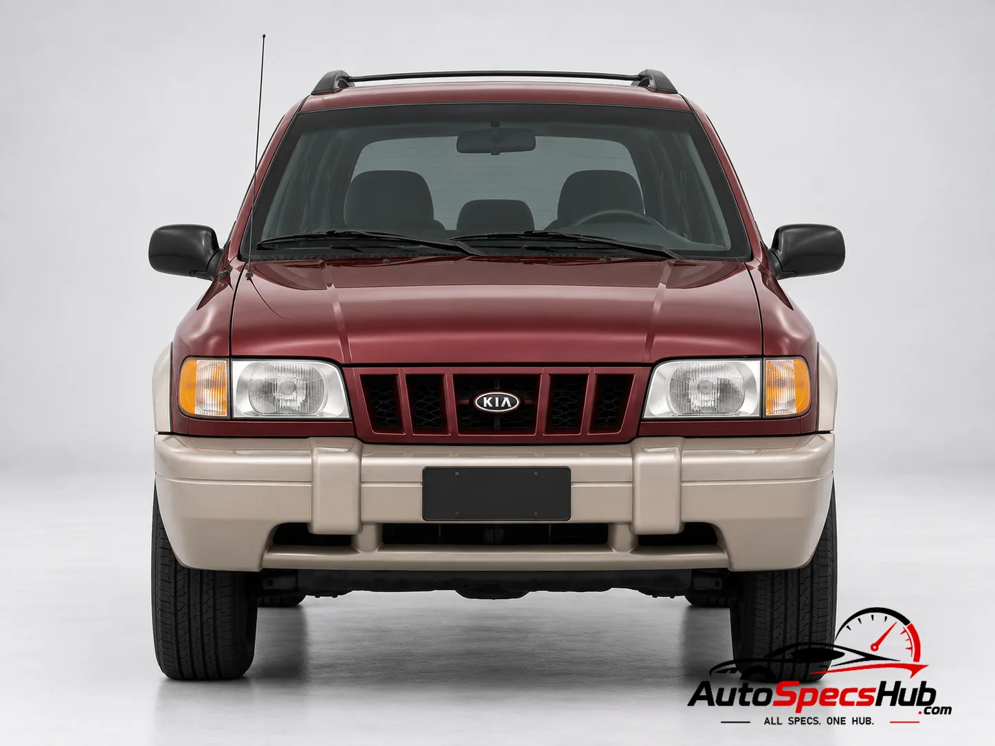 2002 (JA) Kia Sportage 2.0 16v front view