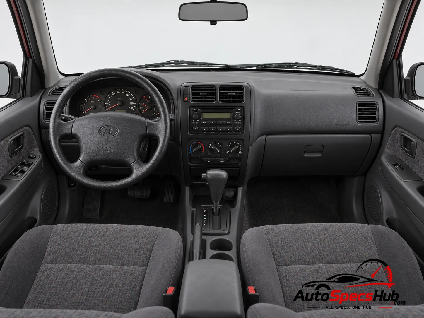 2002 (JA) Kia Sportage Wagon 2.0 16v interior dashboard and front cabin