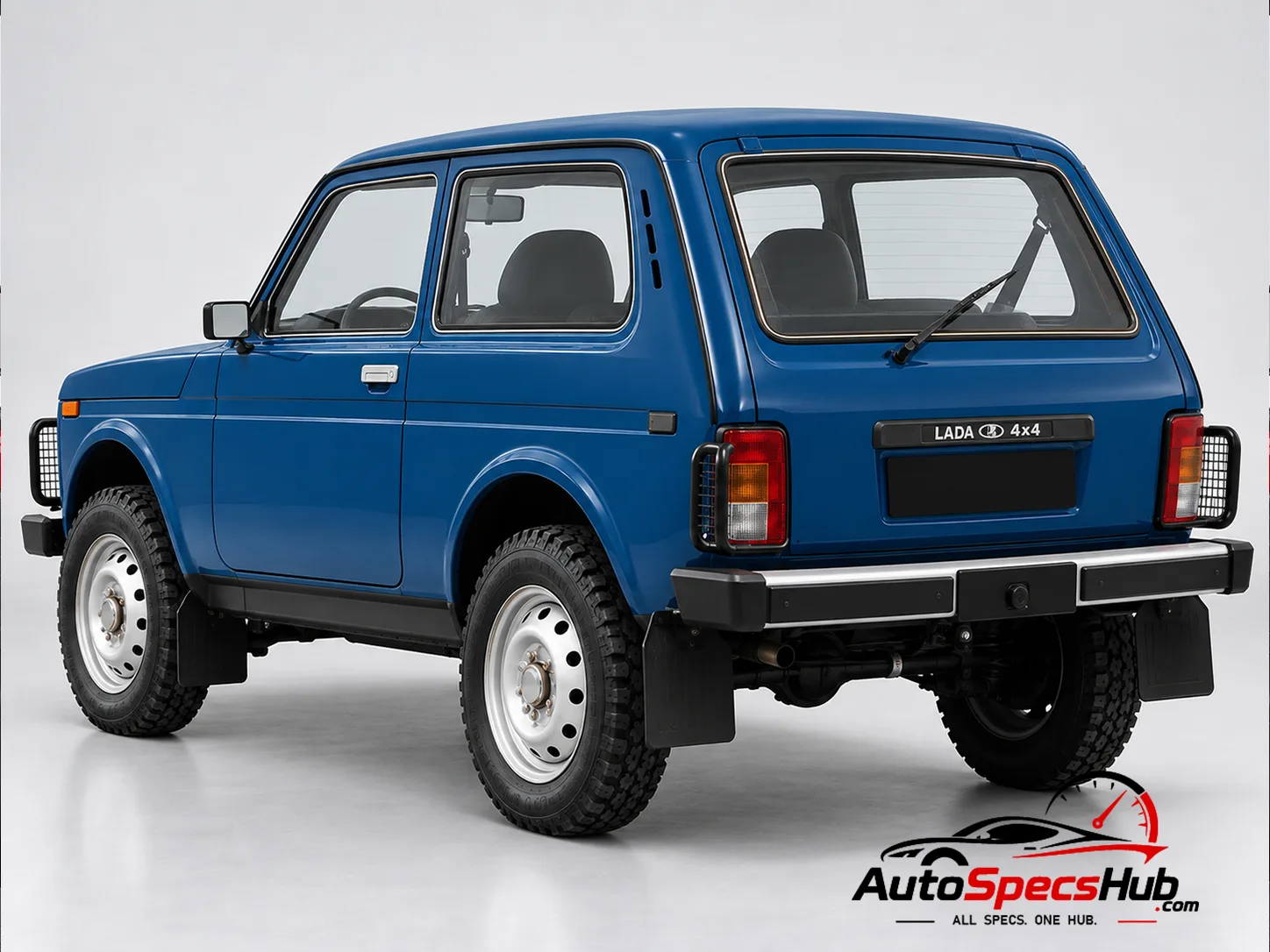 1994 Lada Niva L 1.7i rear three-quarter view