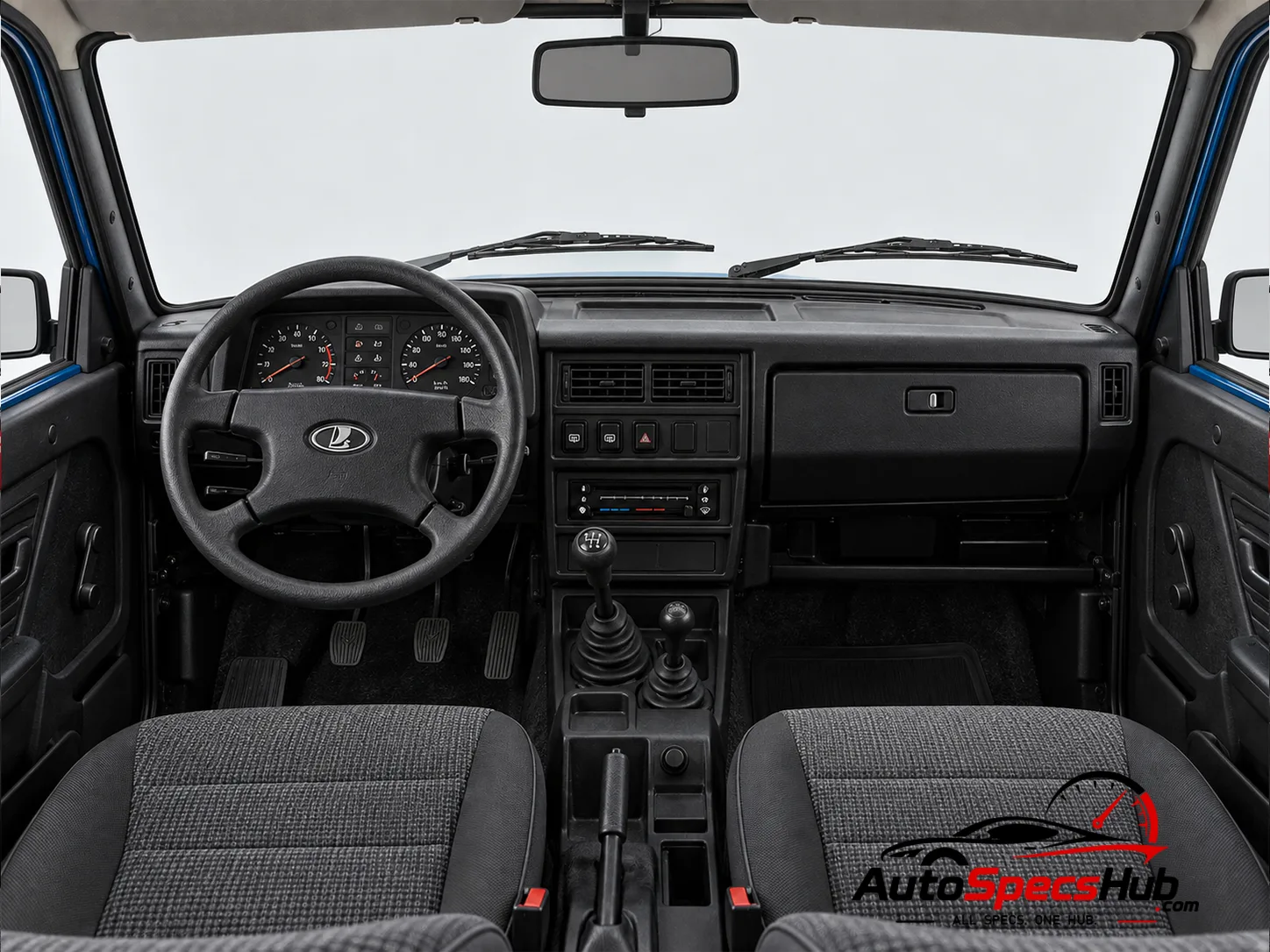 1994 Lada Niva L 1.7i interior dashboard view