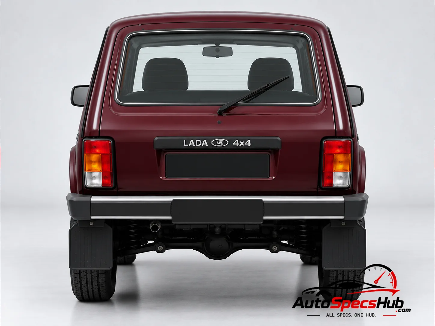 2002 Lada Niva VAZ-21214 rear view