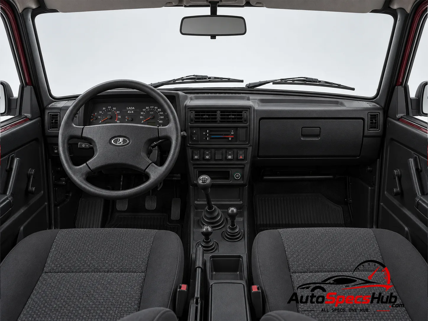 2002 Lada Niva VAZ-21214 interior dashboard view