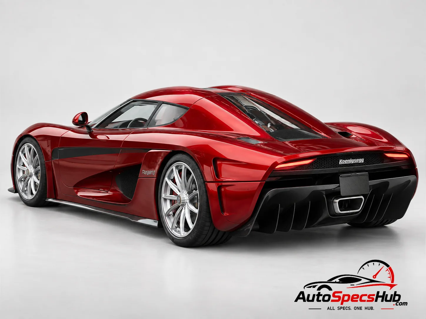 2016 Koenigsegg Regera rear three-quarter view