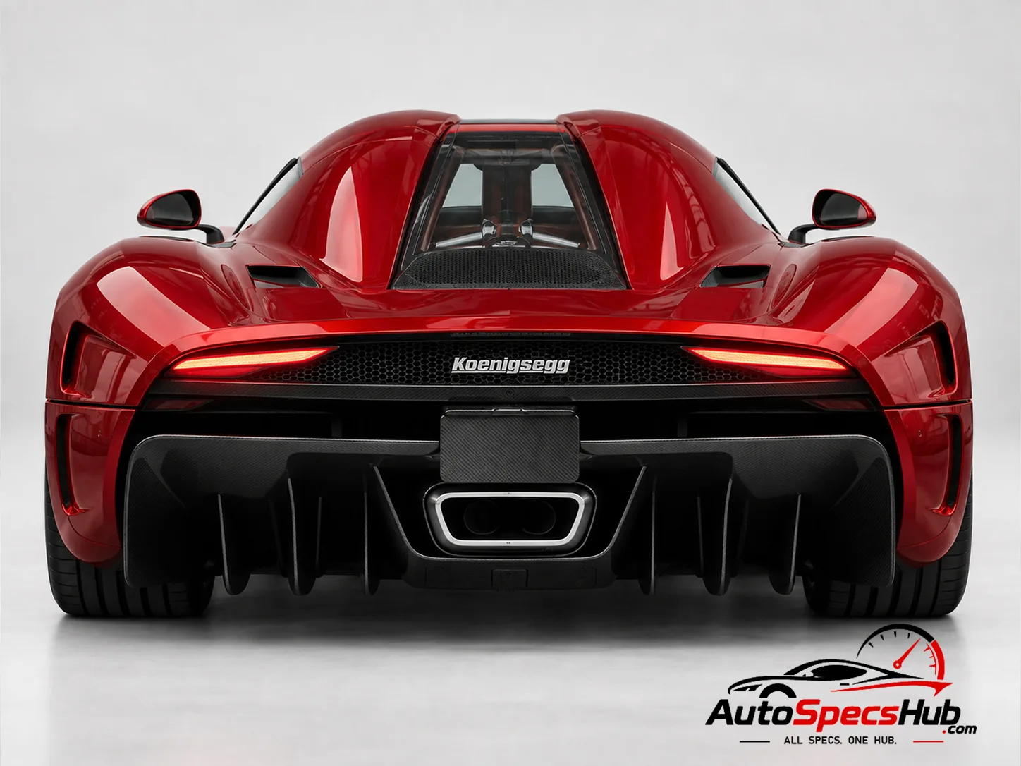 2016 Koenigsegg Regera rear view