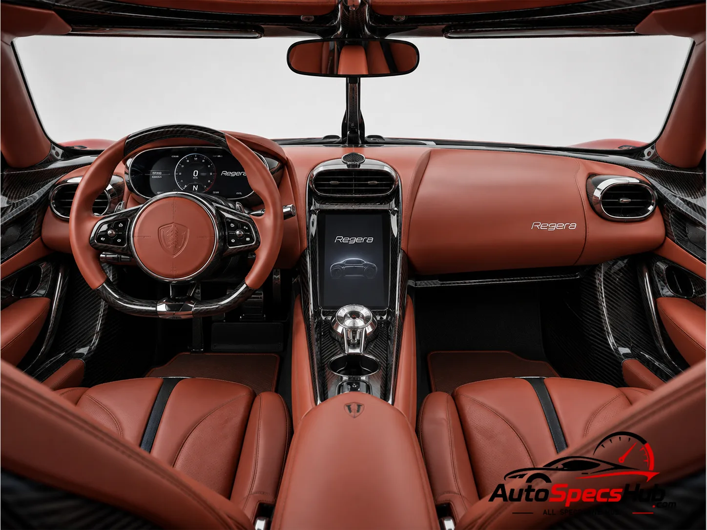 2016 Koenigsegg Regera interior cockpit and seats