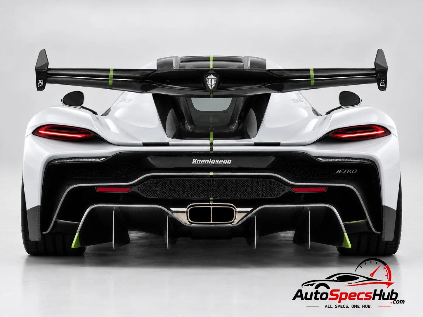 2023 Koenigsegg Jesko Attack rear view