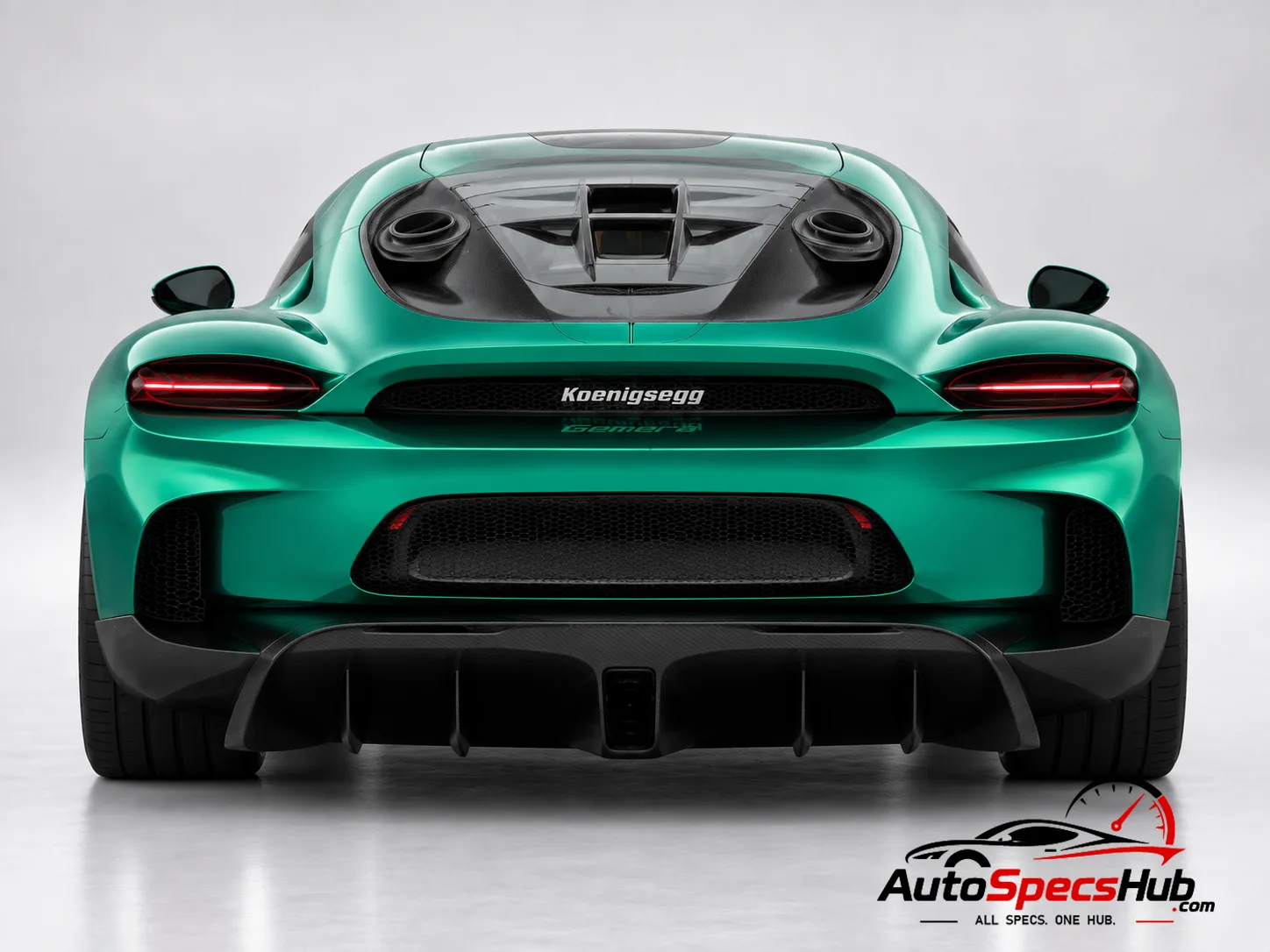 2024 Koenigsegg Gemera HV8 rear view