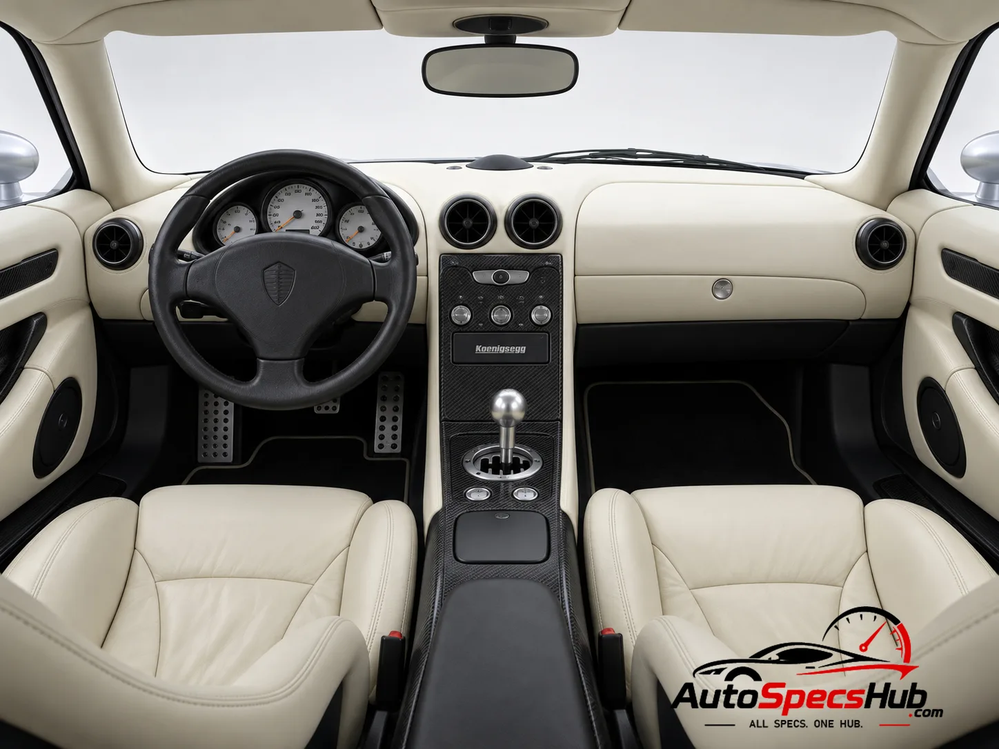 2002 Koenigsegg CC8S interior cockpit and seats