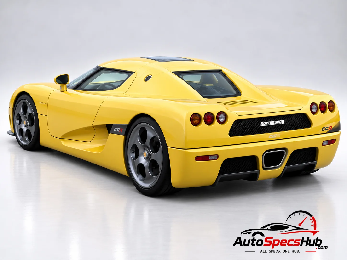 2004 Koenigsegg CCR rear three-quarter view