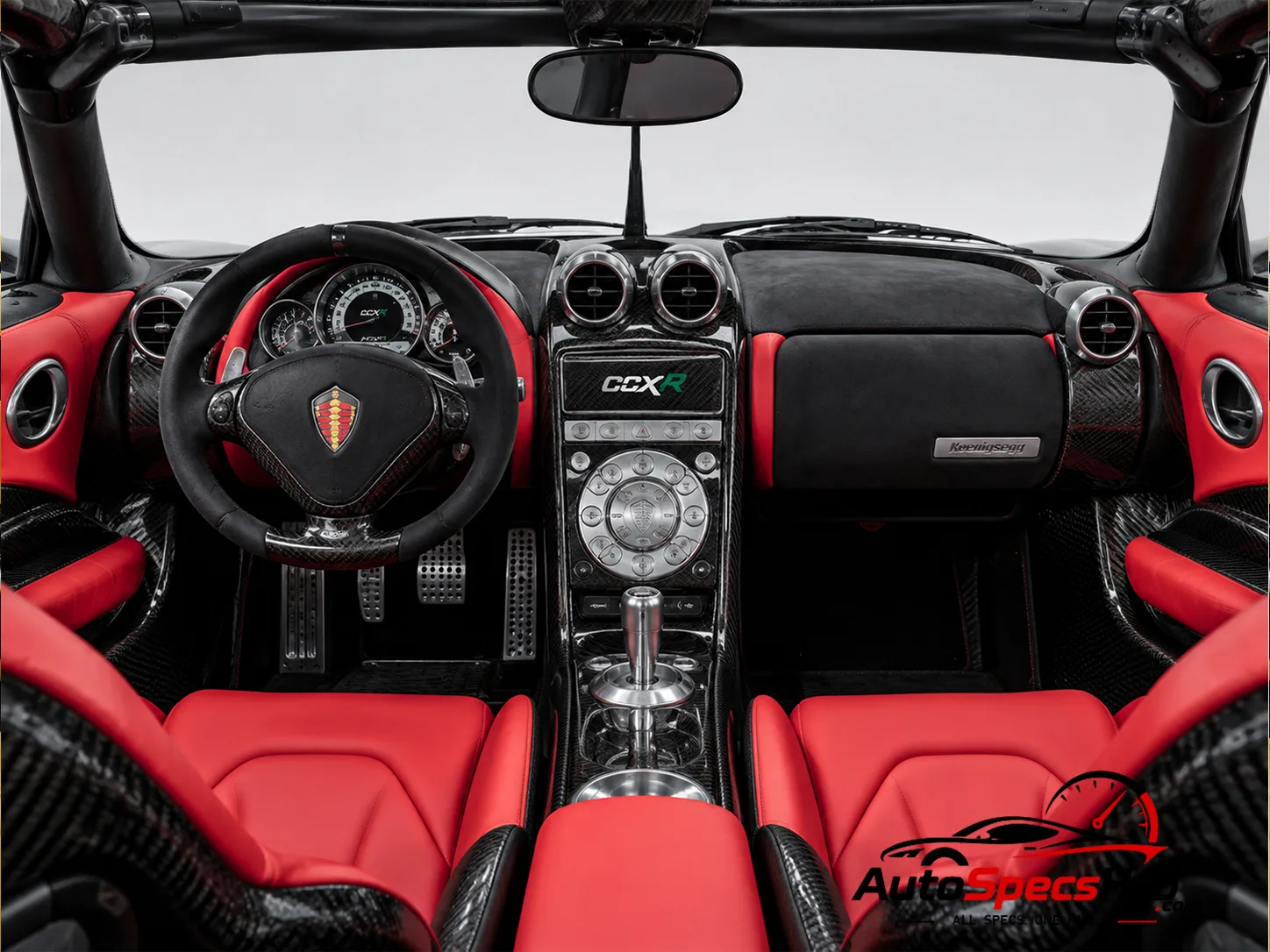 2008 Koenigsegg CCXR Edition interior cockpit and seats