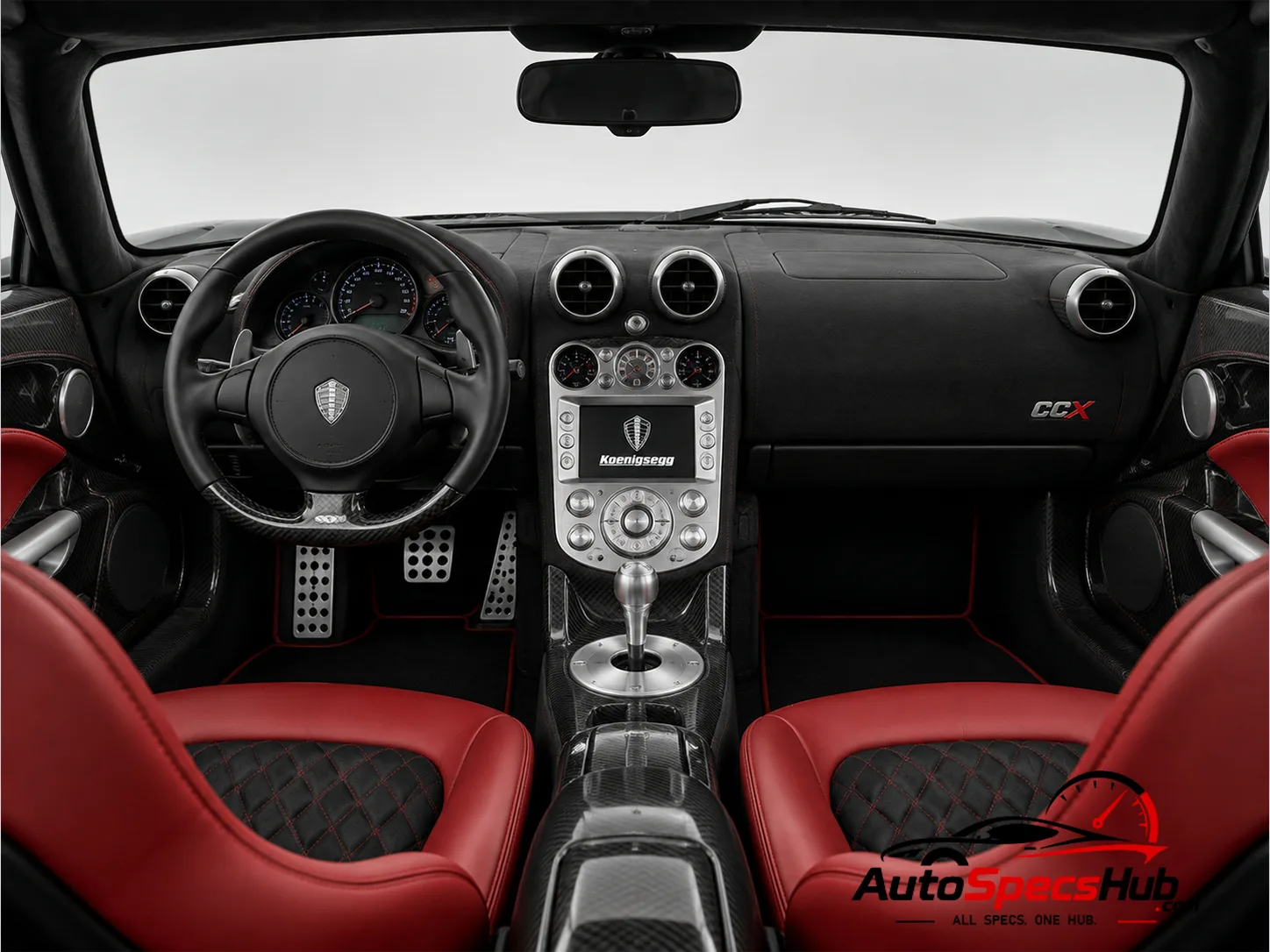 2006 Koenigsegg CCX Edition interior cockpit and seats