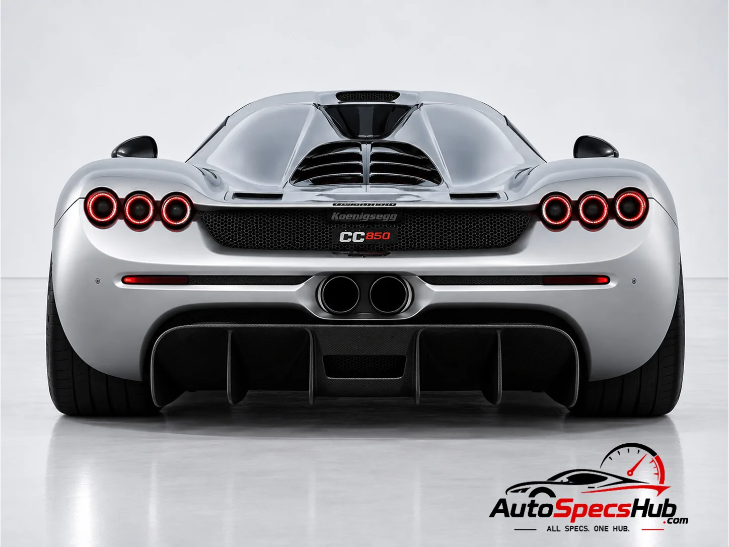 2023 Koenigsegg CC850 rear view