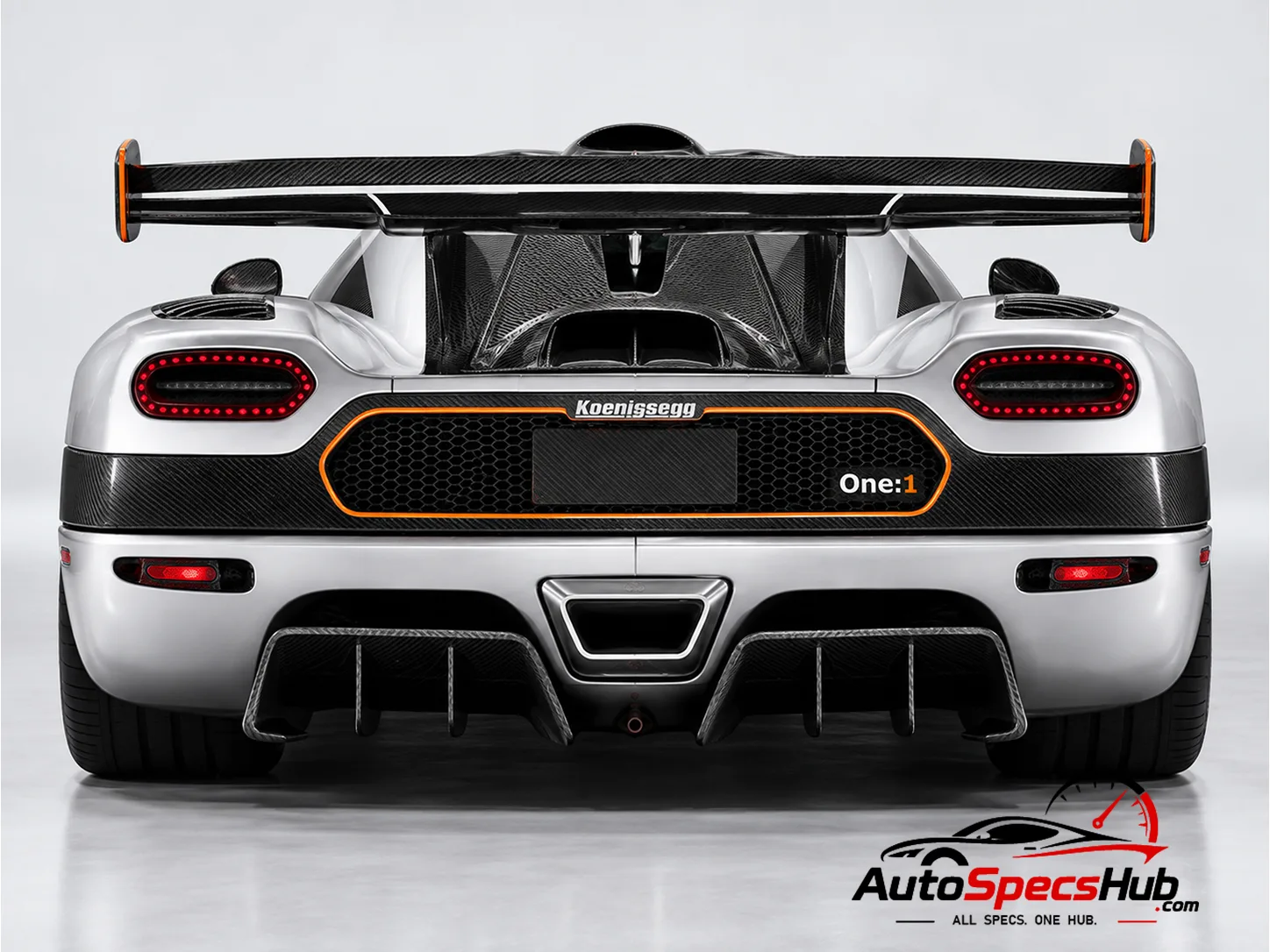 2014 Koenigsegg Agera One:1 rear view