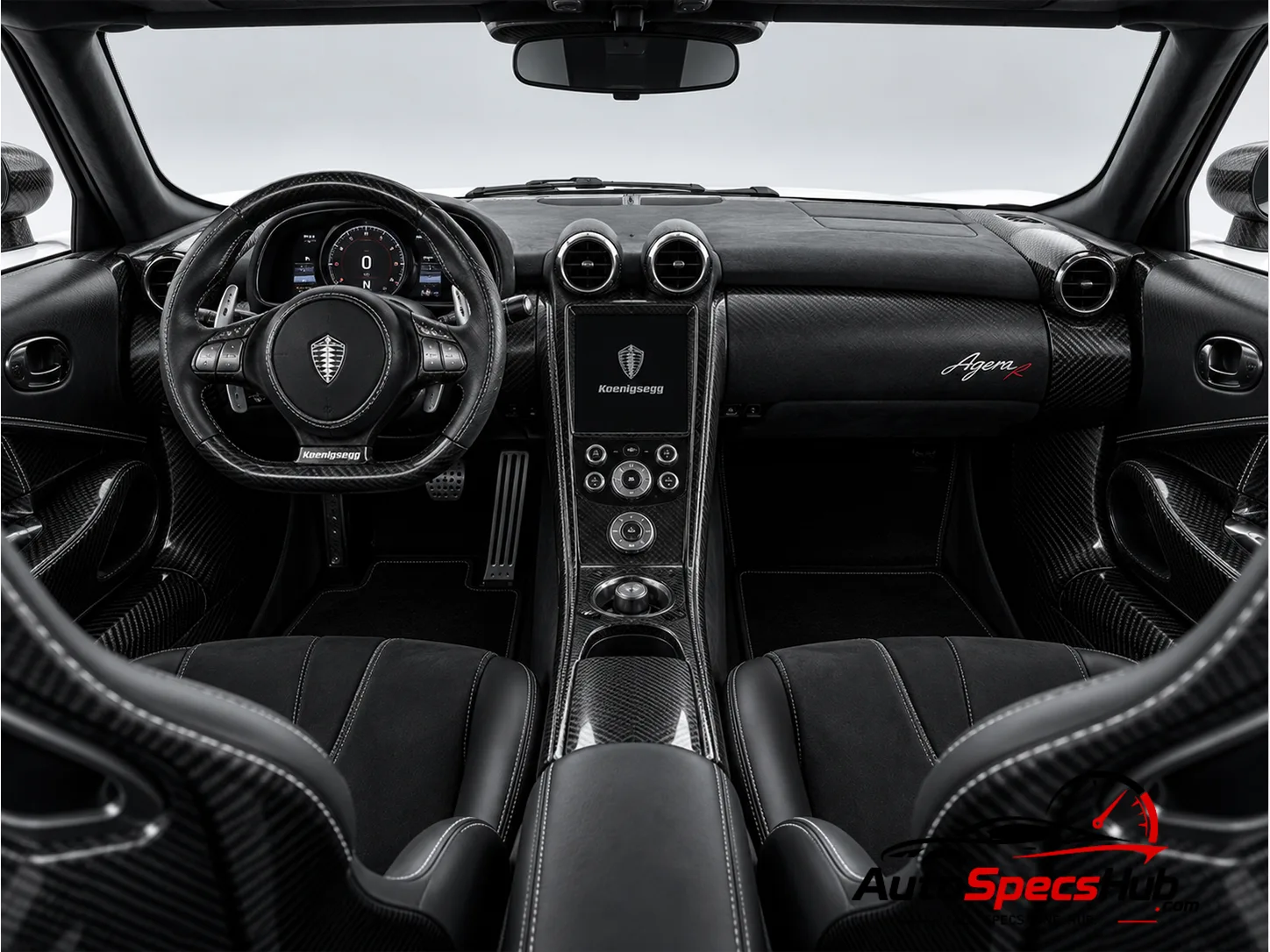 2011 Koenigsegg Agera R interior cockpit and seats
